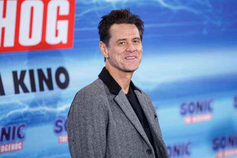 Photo by: KGC-324-RC/STAR MAX/IPx 2020 1/28/20 Jim Carrey at the premiere of 'Sonic the Hedgehog' in Berlin, Germany.