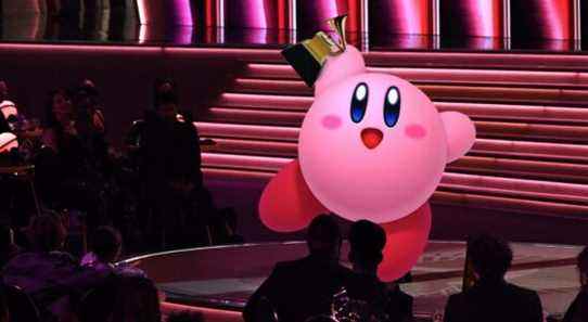 Kirby est officiellement le seul personnage de Nintendo à avoir remporté un Grammy Award