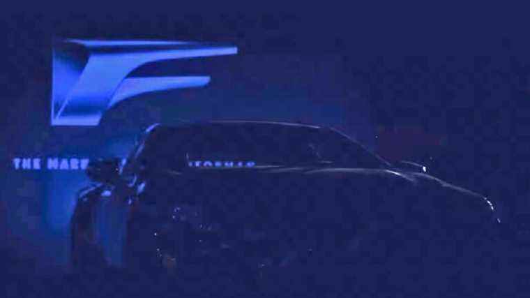 LC Teaser signale que Lexus donne toujours un F à propos de la variante de performance