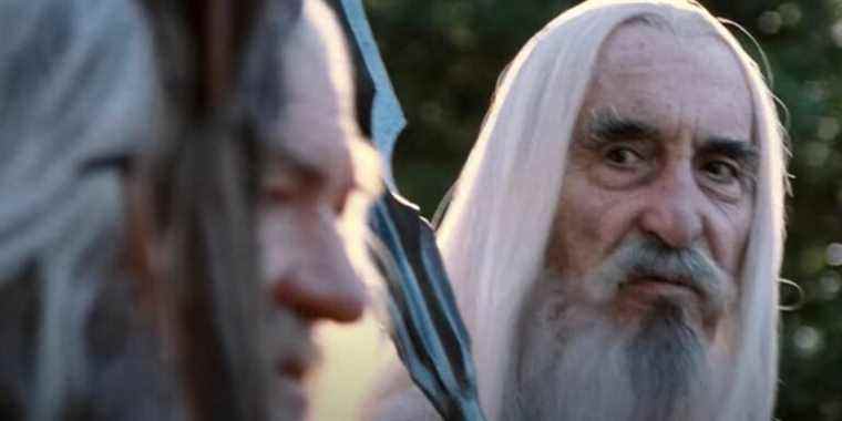 Saruman disdain