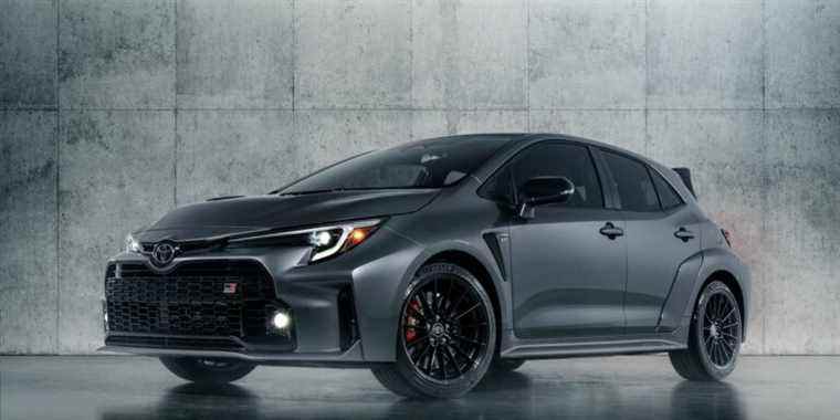 La Toyota GR Corolla 2023 a un groupe motopropulseur adapté à une voiture de rallye