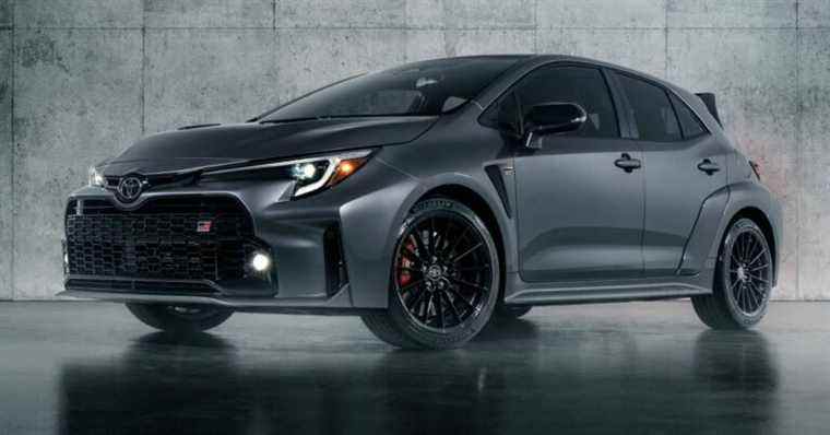 La Toyota GR Corolla 2023 fait ses débuts avec une traction intégrale adaptée au rallye et Wicked Widebody