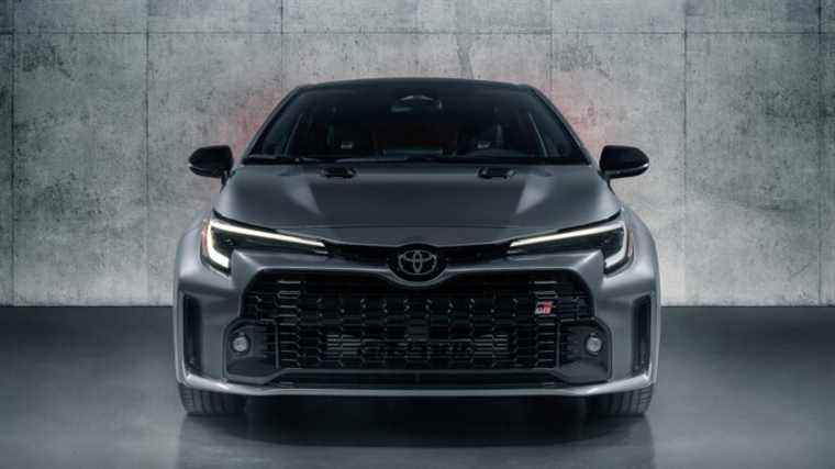 La Toyota GR Corolla Circuit Edition 2023 ne sera disponible que pendant un an, peu seront construites