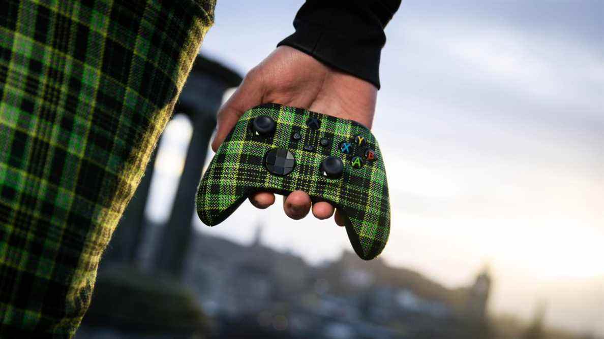 La Xbox est allée trop loin avec cette manette tartan
