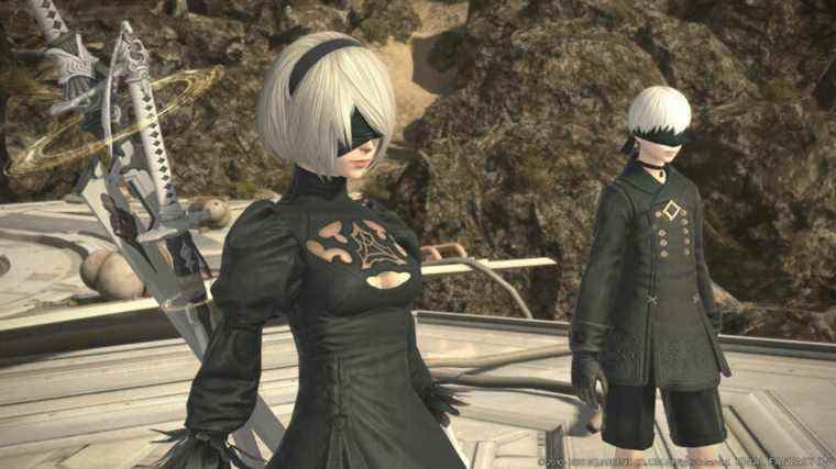 La bande-annonce du patch 5.5 de Final Fantasy XIV montre le crossover Nier: Automata

