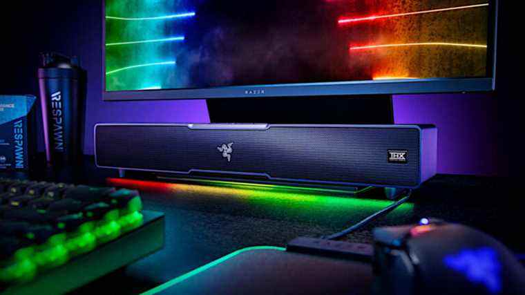 La barre de son Razer Leviathan V2 PC offre un son THX et Chroma RGB
