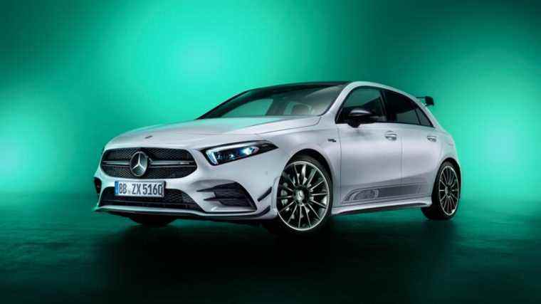 La célébration du 55e anniversaire d’AMG par Mercedes se poursuit avec les modèles Edition 55 A35 et CLA35