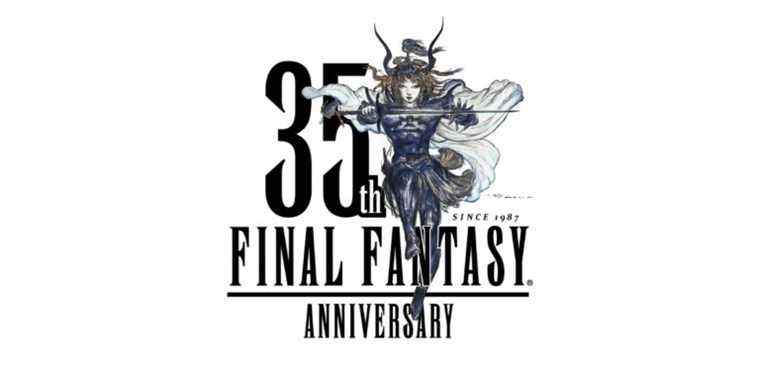 final fantasy 35th anniversary logo