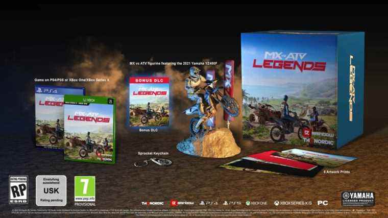 La date de sortie de MX vs ATV Legends est fixée au 28 juin;  Les détails de l’édition collector dévoilés