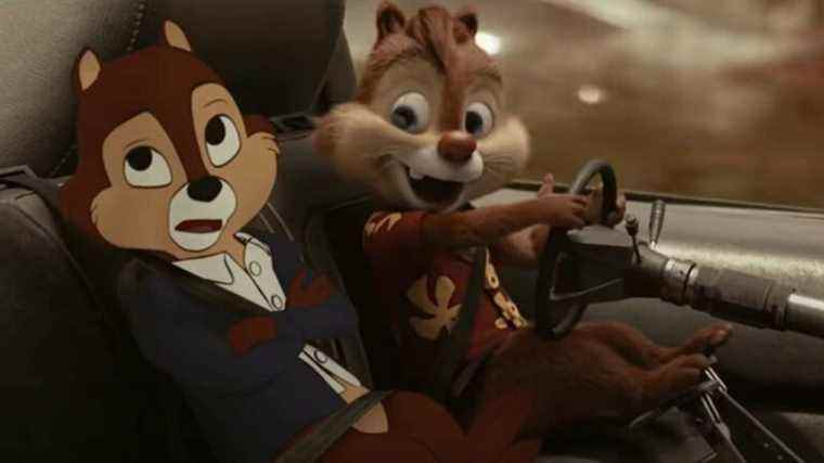 La dernière bande-annonce de Chip 'N Dale est une mine d'or de la nostalgie Disney des années 90
