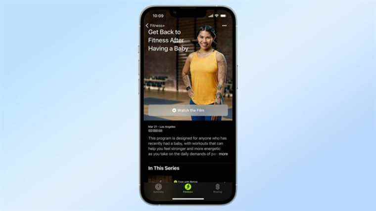 La dernière collection d’entraînement d’Apple Fitness Plus est géniale pour les nouvelles mères