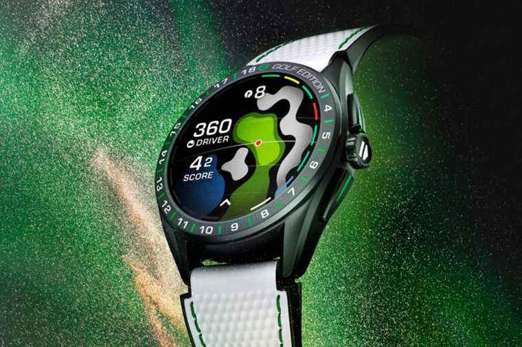 La dernière smartwatch de golf de TAG Heuer offre plus d’aide pour vos coups