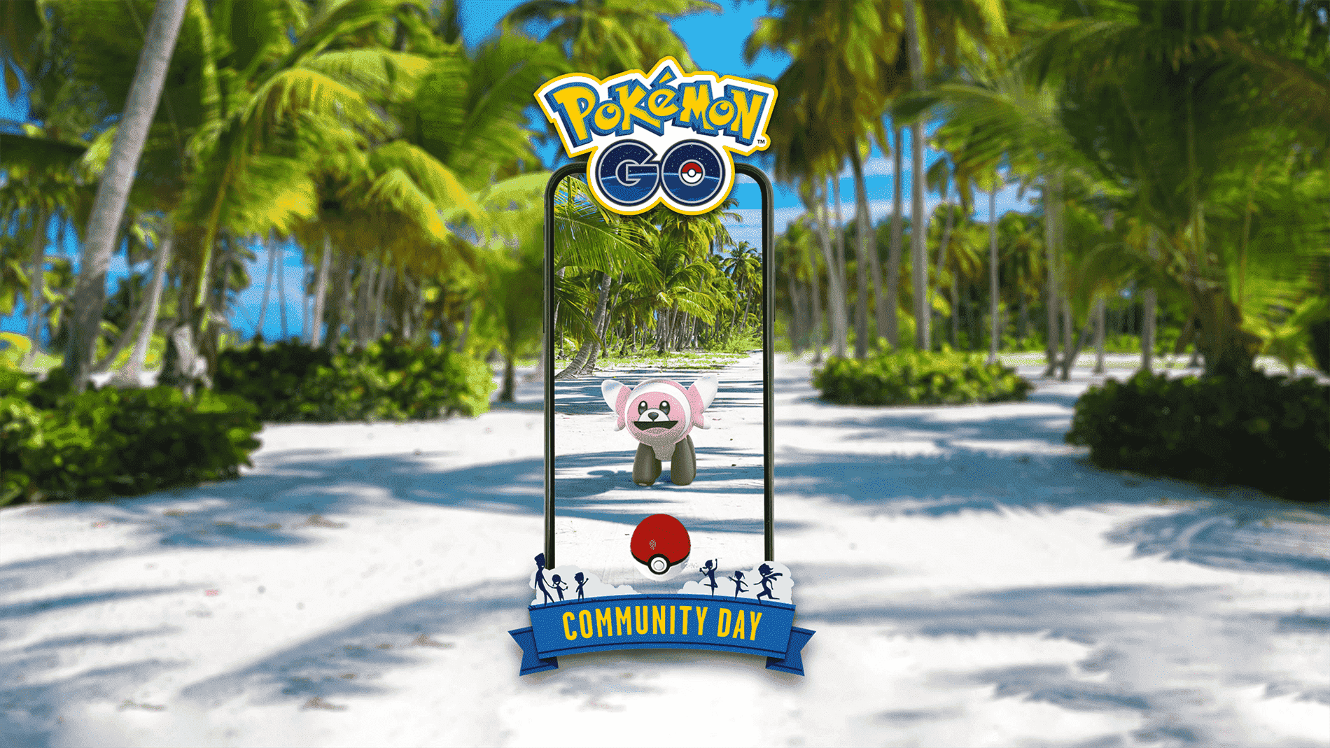 Pokemon Go Community Day image with Stufful