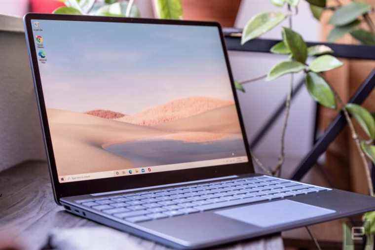 La vente de printemps de Microsoft fait tomber jusqu’à 200 $ sur le Surface Laptop Go