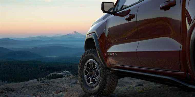 Le GMC Canyon 2023 ajoutera le modèle tout-terrain AT4X