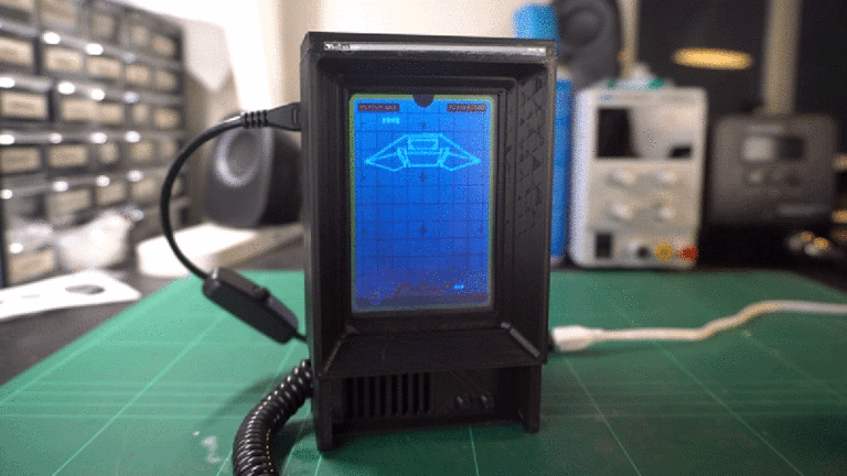 Le Vectrex miniature imprimé en 3D nous fait manquer des CRT