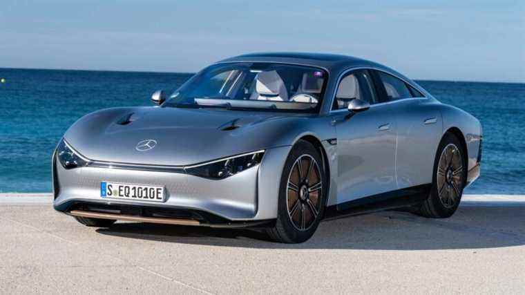 Le Vision EQXX EV de Mercedes-Benz parcourt plus de 600 (!) Miles sur une charge