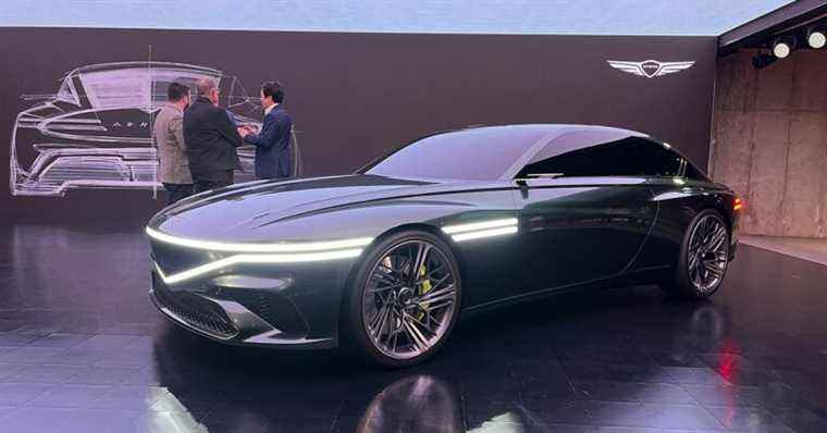 Le concept Genesis X Speedium Shooting Brake présente les futurs modèles de véhicules électriques