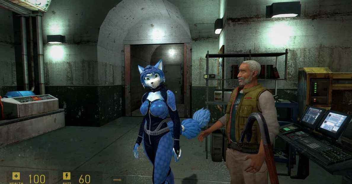 Le mod Half-Life 2 qui échange Alyx contre Krystal de Star Fox a en quelque sorte obtenu son doubleur original
