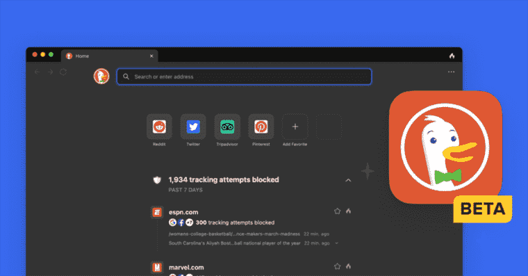 Le navigateur centré sur la confidentialité de DuckDuckGo arrive sur Mac