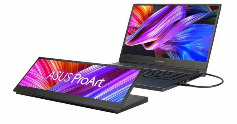 Le nouveau moniteur portable d’Asus semble avoir été extrait d’un ordinateur portable Duo