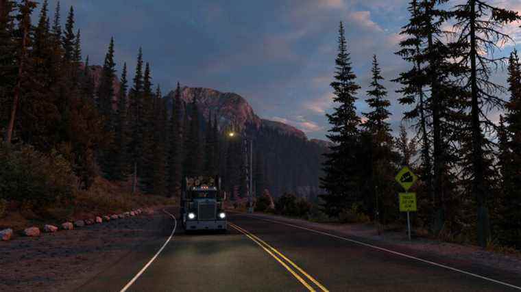 Le nouveau système d'éclairage d'American Truck Simulator est magnifique

