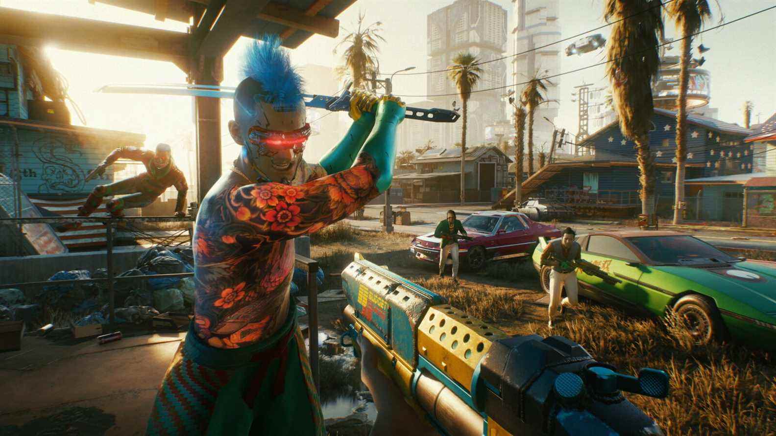 Le patch 1.2 de Cyberpunk 2077 empêchera la police d'apparaître derrière vous

