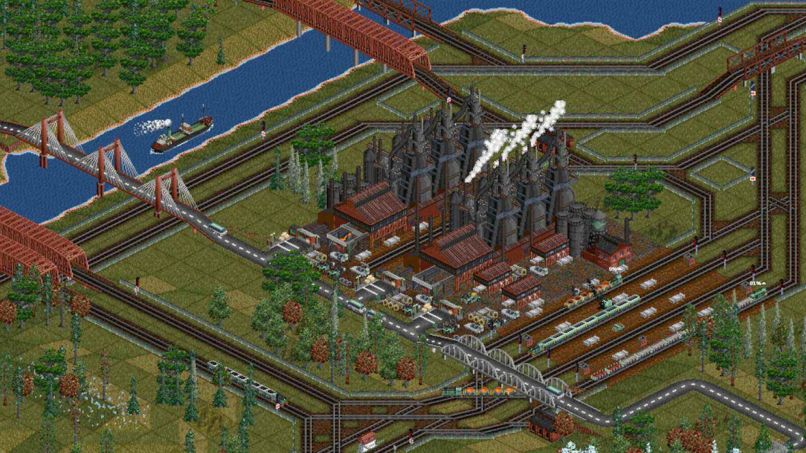 Le remake du fan de Transport Tycoon OpenTTD est maintenant sur Steam gratuitement

