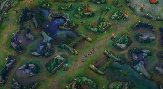 League of Legends: Wilf Rift Entire Map Layout View