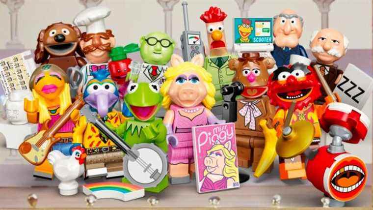 Lego Muppets Collectible Minifigures : Liste complète des personnages