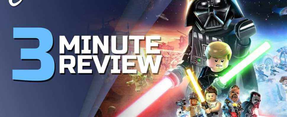 Lego Star Wars : The Skywalker Saga Review en 3 minutes : un grand pas en avant