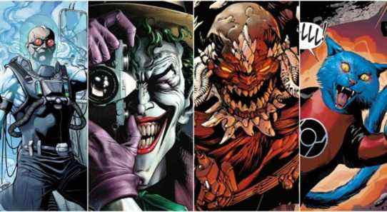 Mr Freeze, Joker, Doomsday, and Dex-Starr