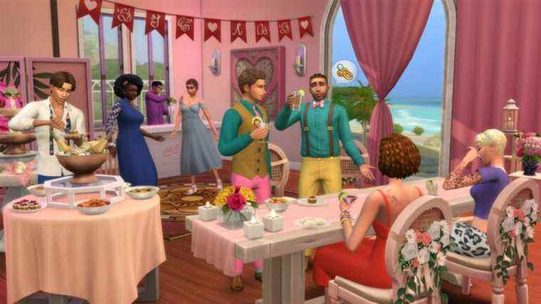 Les Sims 4 Wedding Stories reçoivent plus de 30 corrections de bugs après un lancement difficile