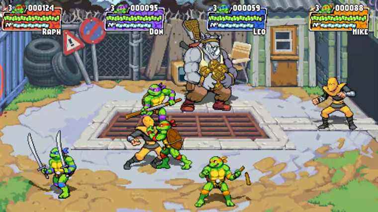 Les éditeurs de Streets Of Rage 4 annoncent de nouveaux beat 'em up Ninja Turtles

