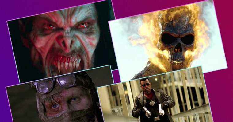 Les films Marvel doivent laisser Blade, Morbius et les héros d'horreur être effrayants
