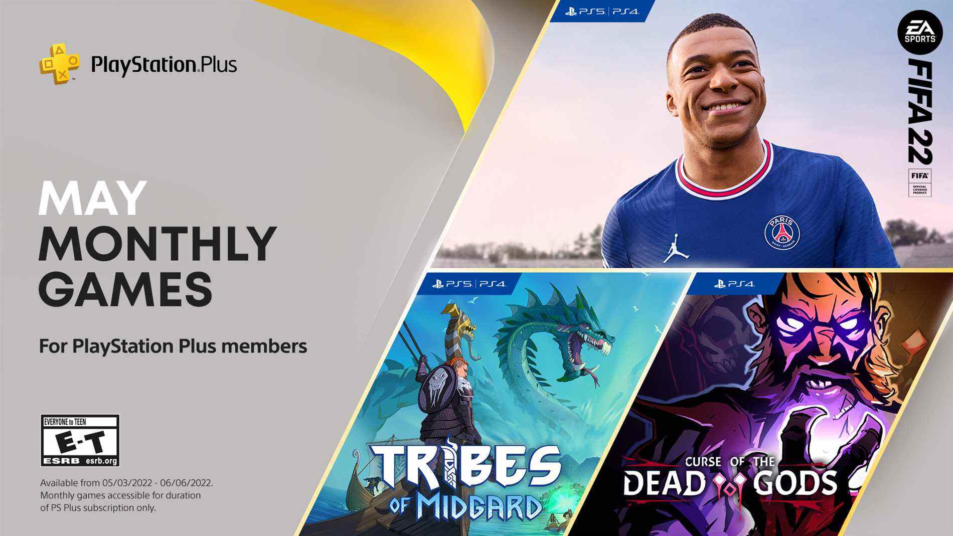 Les jeux gratuits PlayStation Plus de mai 2022 annoncés    
