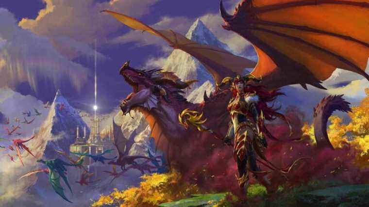 Les joueurs de World of Warcraft s'envoleront vers les îles Dragon dans l'extension Dragonflight

