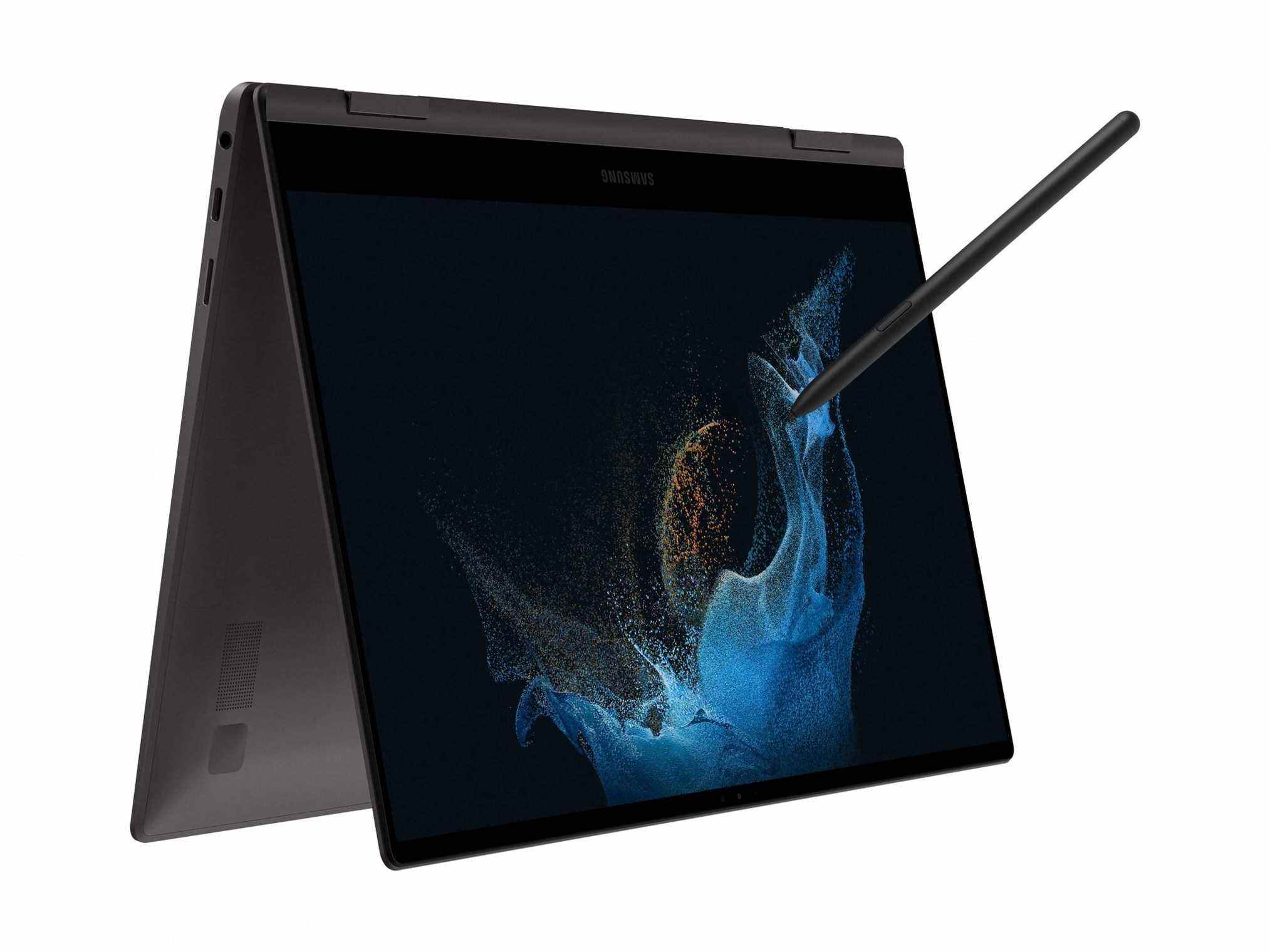 Samsung Galaxy Book2 Pro 360 00 Mars2 13 Wifi Us Graphite 025 Dynamic8 Avec S Pen Hi Phone 1 Final