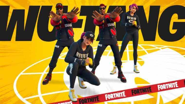 Les tenues, les emotes et plus encore du Wu-Tang Clan arrivent sur Fortnite ce week-end
