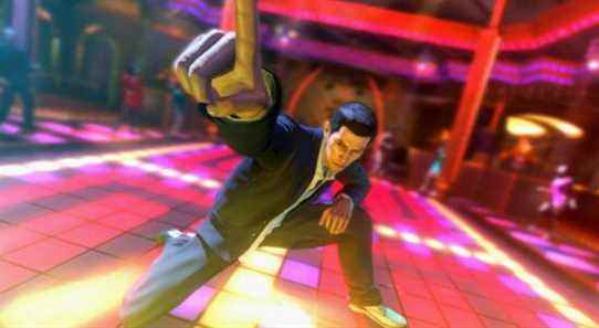 Kazuma Kiryu poses in dance in Yakuza 0