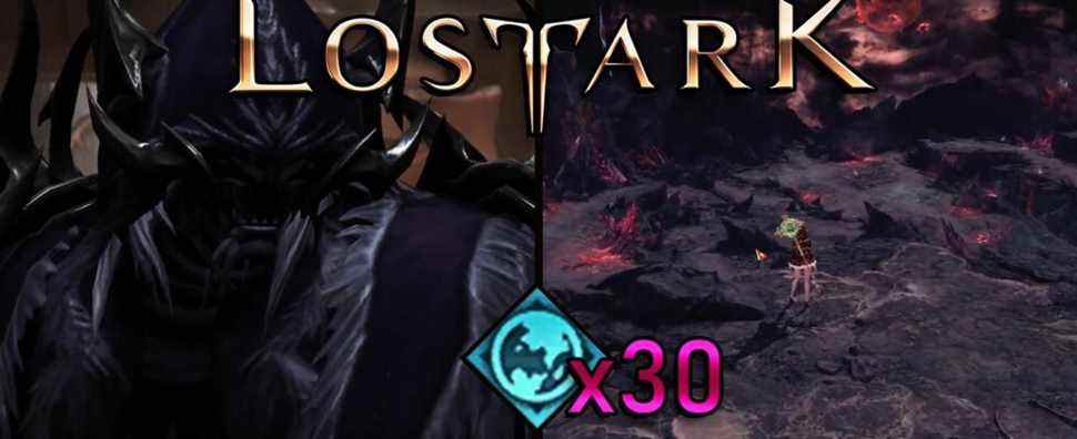 Lost Ark logo w/ story quest icon