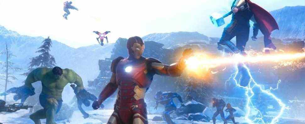 marvel's avengers team screenshot