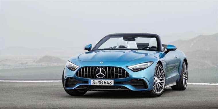 Mercedes-AMG SL43 a un Turbo-Four de 389 chevaux avec F1 Tech