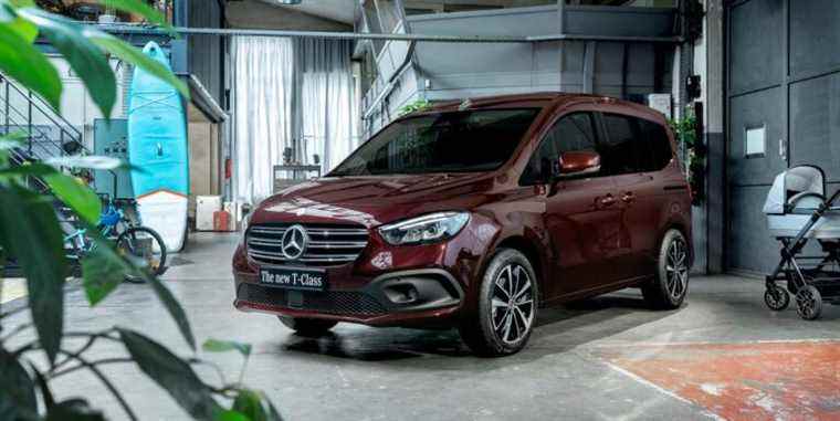 Mercedes-Benz Classe T est un fourgon compact élégant pour l’Europe