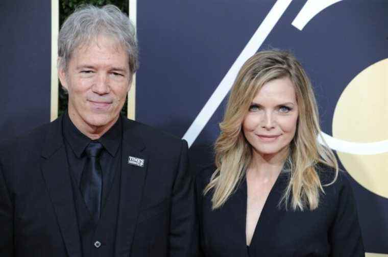 David E. Kelley, Michelle Pfeiffer at arrivals for 75th Annual Golden Globe Awards - Arrivals 2, The Beverly Hilton Hotel, Beverly Hills, CA January 7, 2018. Photo By: Dee Cercone/Everett Collection