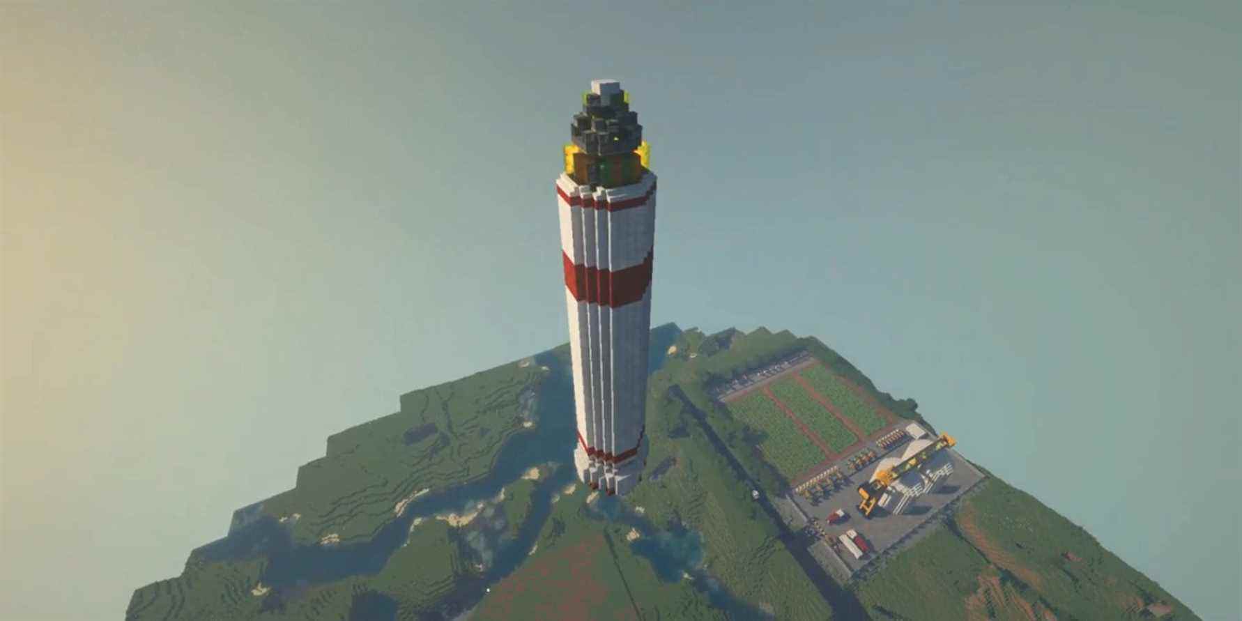 minecraft rocket