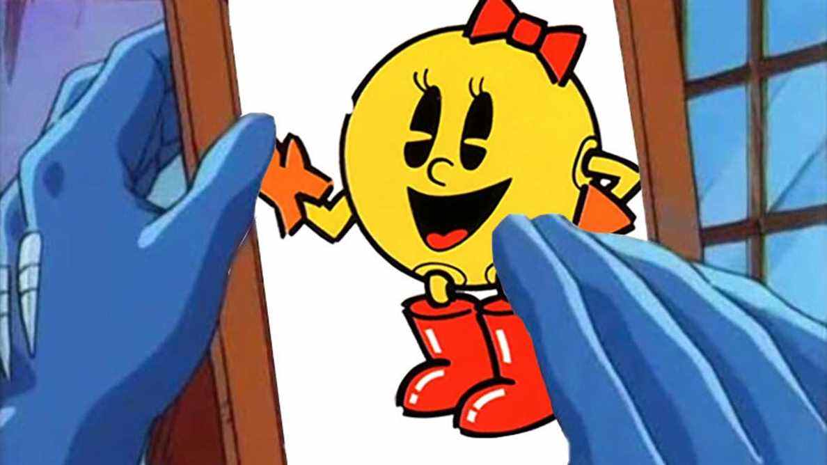 Mme Pac-Man bizarrement remplacée par une nouvelle épouse (?) Dans le jeu Pac-Man
