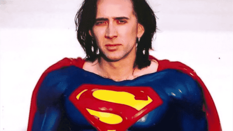 Nicolas Cage dit avoir choisi le réalisateur Tim Burton pour Superman Lives