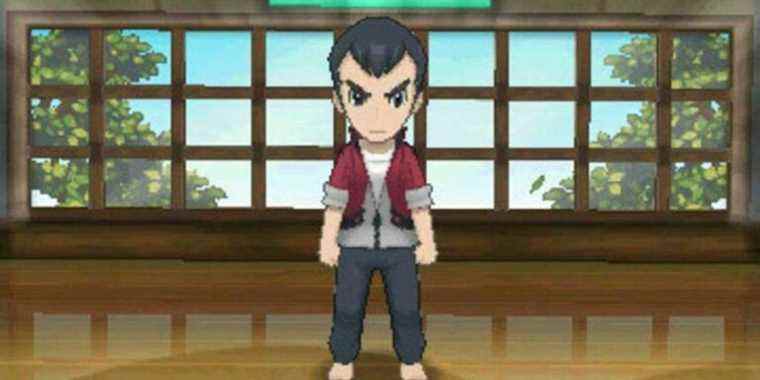 Norman In Gym, Pokemon Omega Ruby And Alpha Sapphire