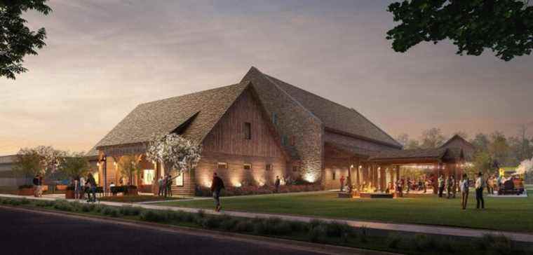 Nouvelle salle de concert rustique dans la région de Nashville, Timberhawk Hall, prévue pour 2023
	
	
